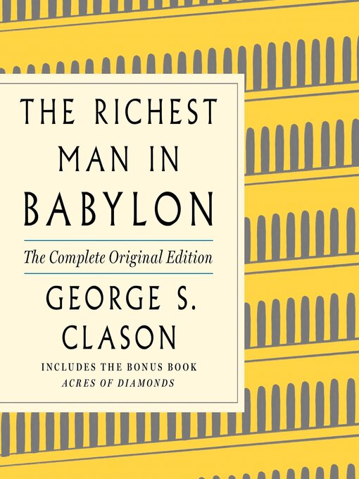 Title details for The Richest Man in Babylon by George S. Clason - Wait list